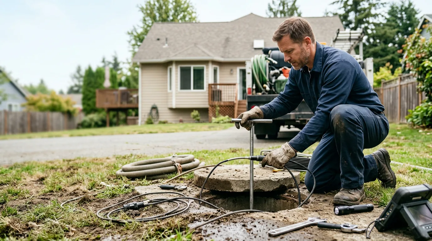 Septic Tank Pumping in Ford, WA